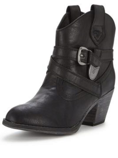 Rocket Dog Satire Western Ankle Boots